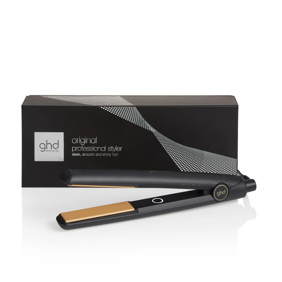 GHD Original Styler Professional Hair Straightener for Polished, Soft, and Shiny Hair - Black
