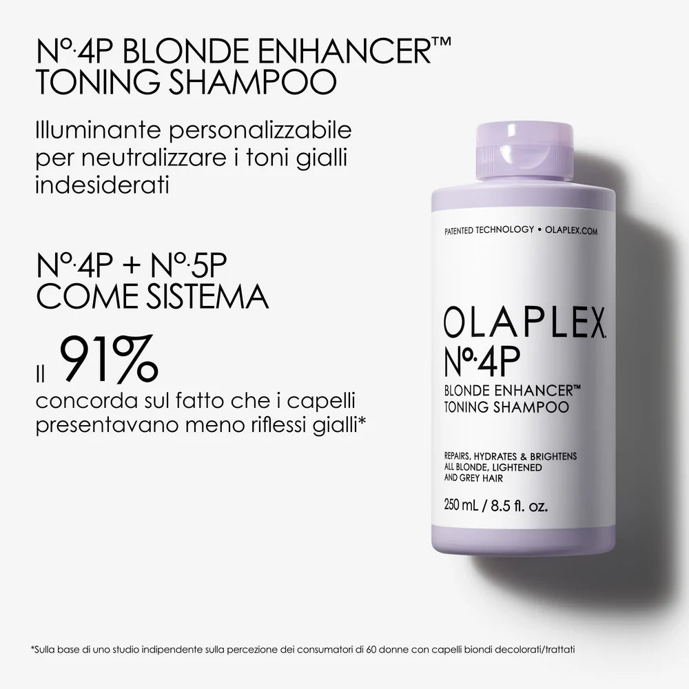 Olaplex No.4P Blonde Enhancer Toning Shampoo 250ml