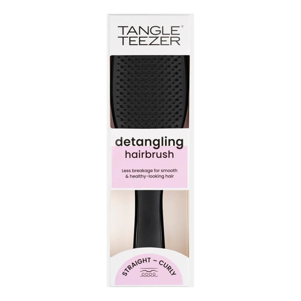 Tangle Teezer The Wet Detangler Hairbrush for Wet & Dry Hair - Liquorice Black Regular