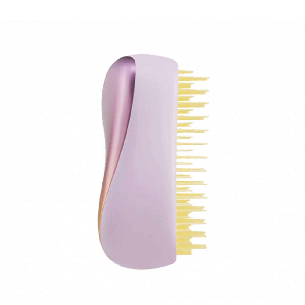 Tangle Teezer Detangling Hairbrush Compact Lilac Yellow Chrome