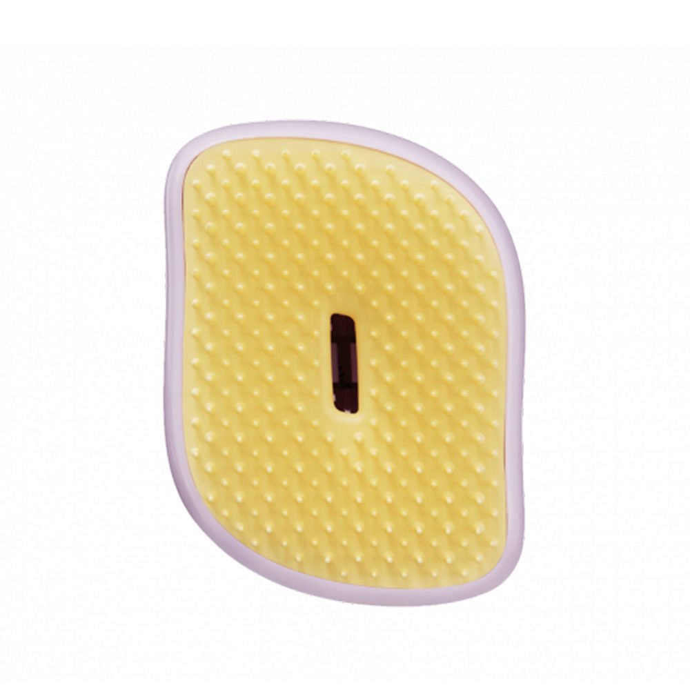 Tangle Teezer Detangling Hairbrush Compact Lilac Yellow Chrome