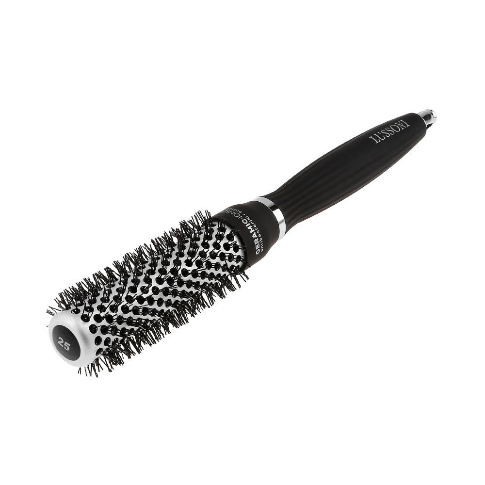 TB Tools for Beauty T4B Lussoni Care & Style Professional Styling Hairbrush for Medium and Short Hair 25mm