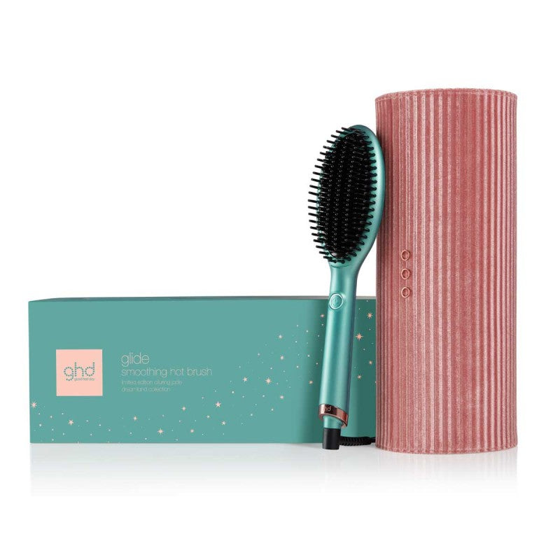 ghd Dreamland Glide Hot Brush in Alluring Jade